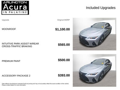 2025 Lexus IS IS 350 F SPORT