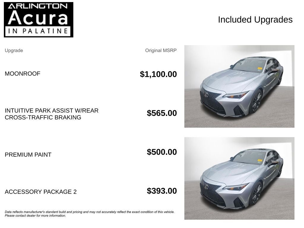 2025 Lexus IS IS 350 F SPORT