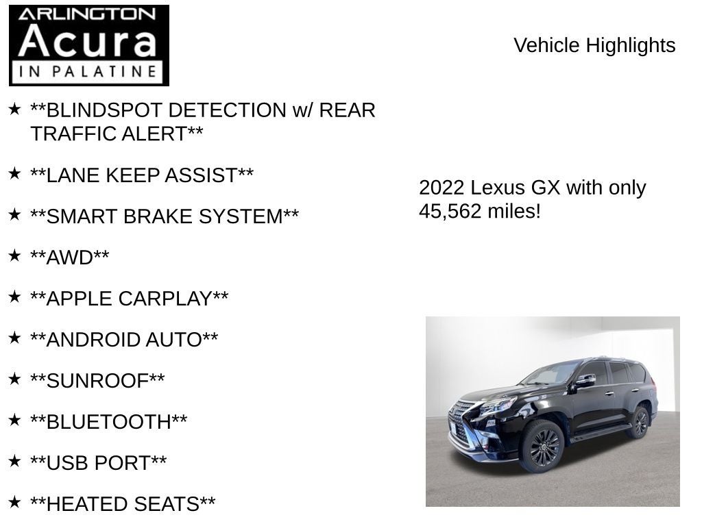2022 Lexus GX GX 460 Premium