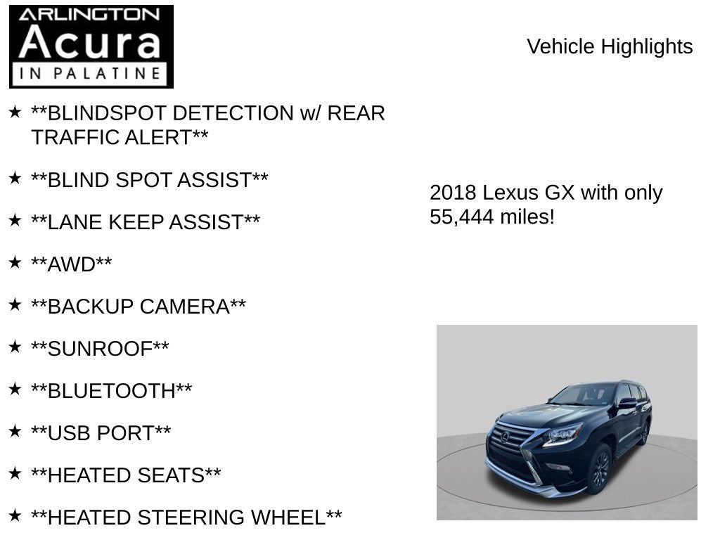 2018 Lexus GX GX 460