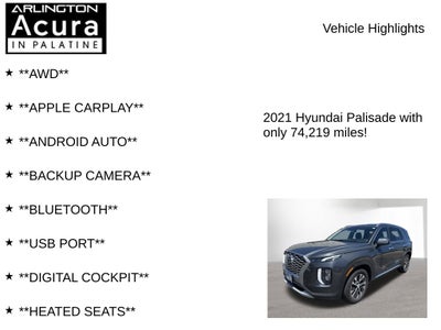2021 Hyundai Palisade SEL