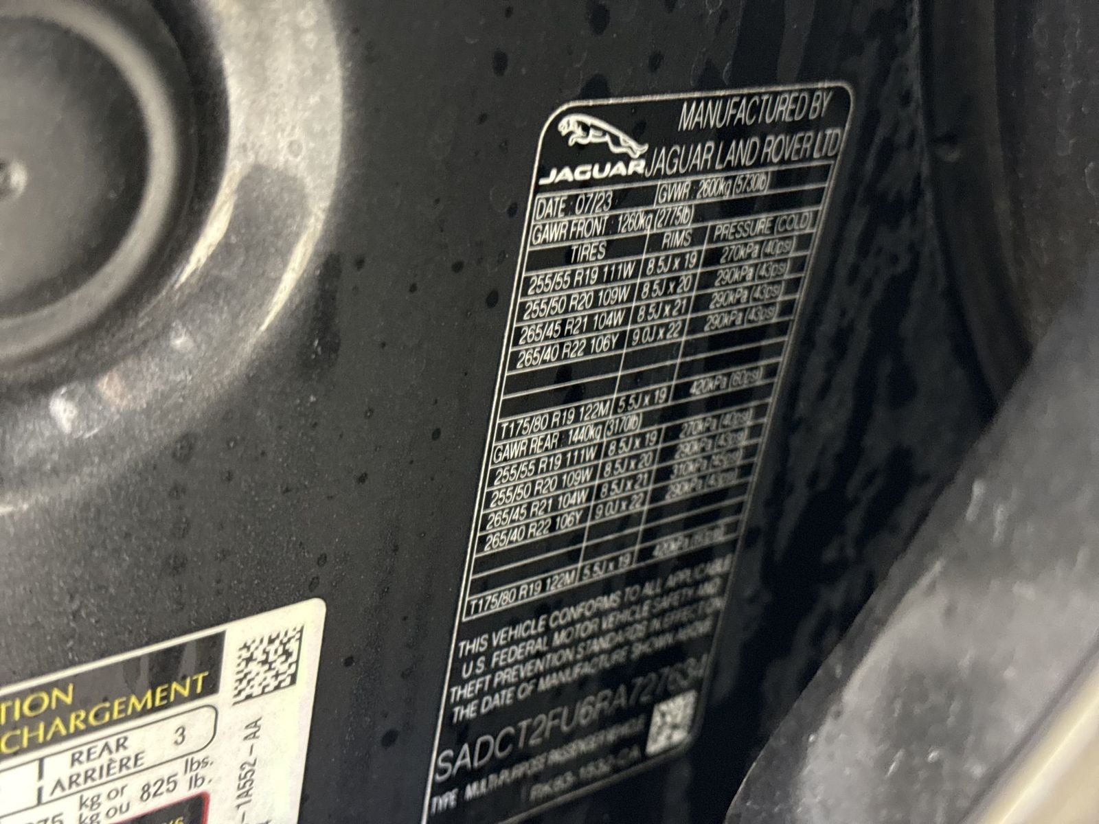 2024 Jaguar F-PACE R-Dynamic S