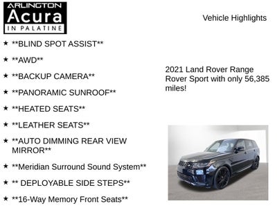 2021 Land Rover Range Rover Sport HSE Dynamic