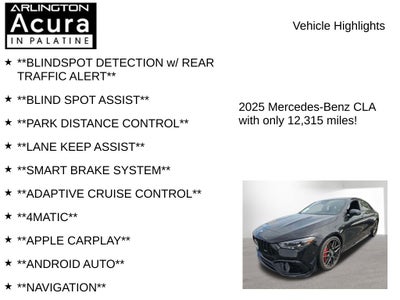 2025 Mercedes-Benz CLA AMG® CLA 45