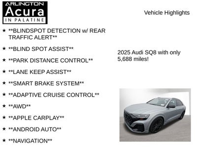 2025 Audi SQ8 Premium Plus