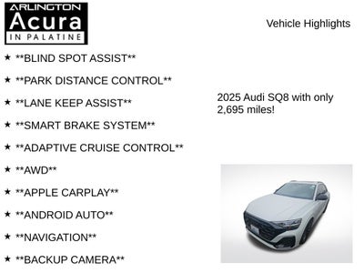 2025 Audi SQ8 Premium Plus