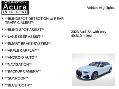 2023 Audi S4 Premium Plus
