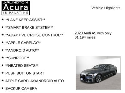 2023 Audi A5 Sportback S line Premium Plus