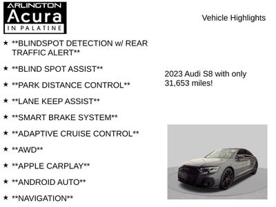 2023 Audi S8 4.0 TFSI