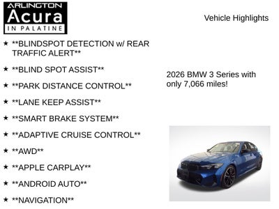 2026 BMW 3 Series M340i xDrive