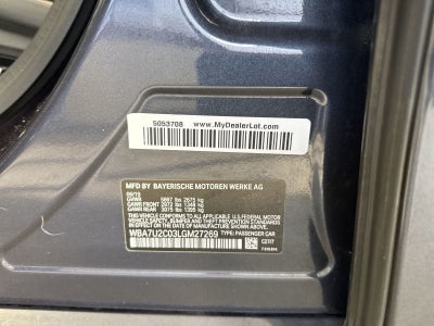 2020 BMW 7 Series 750i xDrive