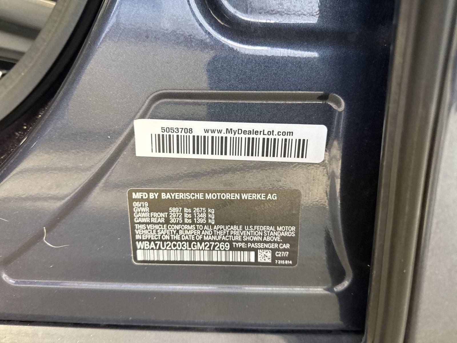 2020 BMW 7 Series 750i xDrive