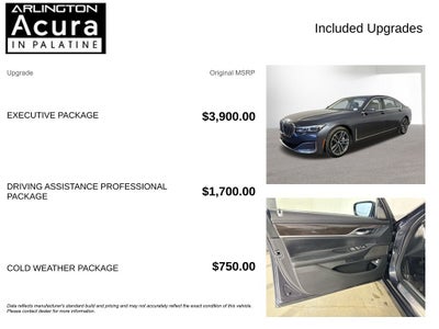 2020 BMW 7 Series 750i xDrive