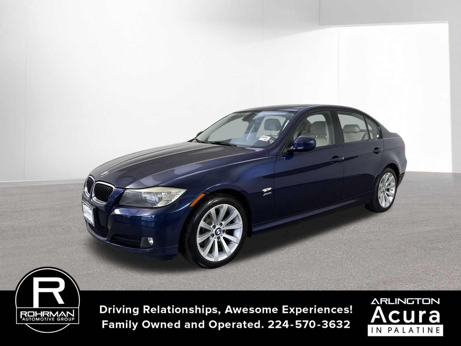 Used 2011 BMW 3 Series 328i with VIN WBAPK7C53BF084806 for sale in Palatine, IL