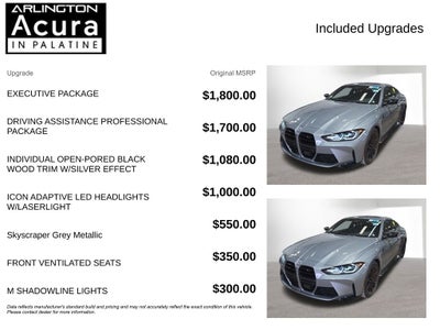 2022 BMW M4 Competition xDrive