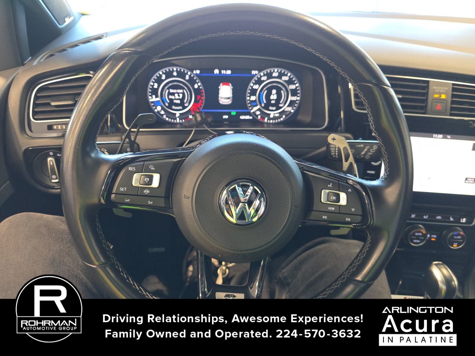 2019 Volkswagen Golf R 2.0T DSG w/DCC/Nav