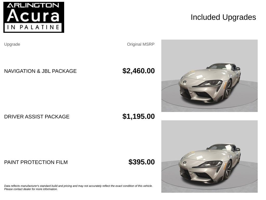 2020 Toyota Supra Base