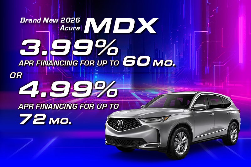 Brand New 2026 Acura MDX