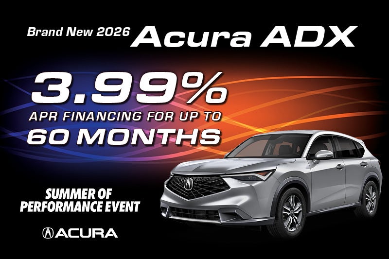 Brand New 2026 Acura ADX
