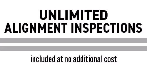 Unlimited alignment inspections