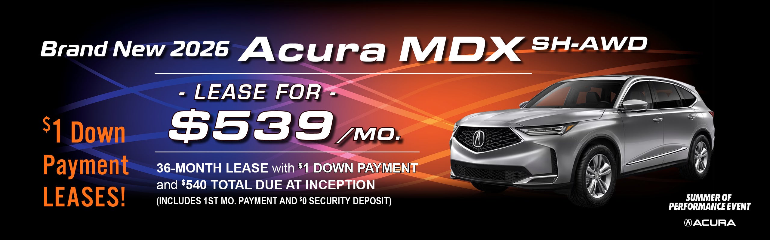 2026 Acura MDX